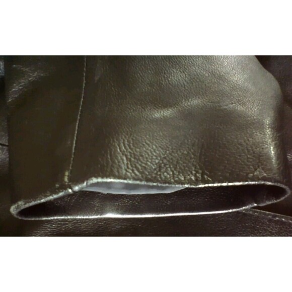 Wilson Leather Pelle Jacket Blk Thinsulate  Removable Lining  *SEE MEASUREMENTS! - Picture 5 of 14